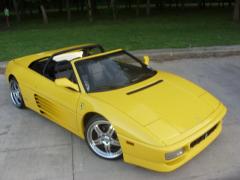 Ferrari 348 Spyder drive a cool car